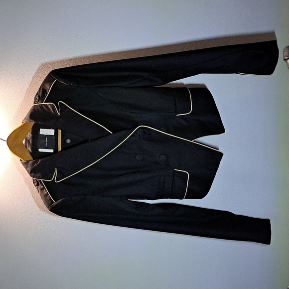 Black Double Breasted Blazer - Picture 2 of 2